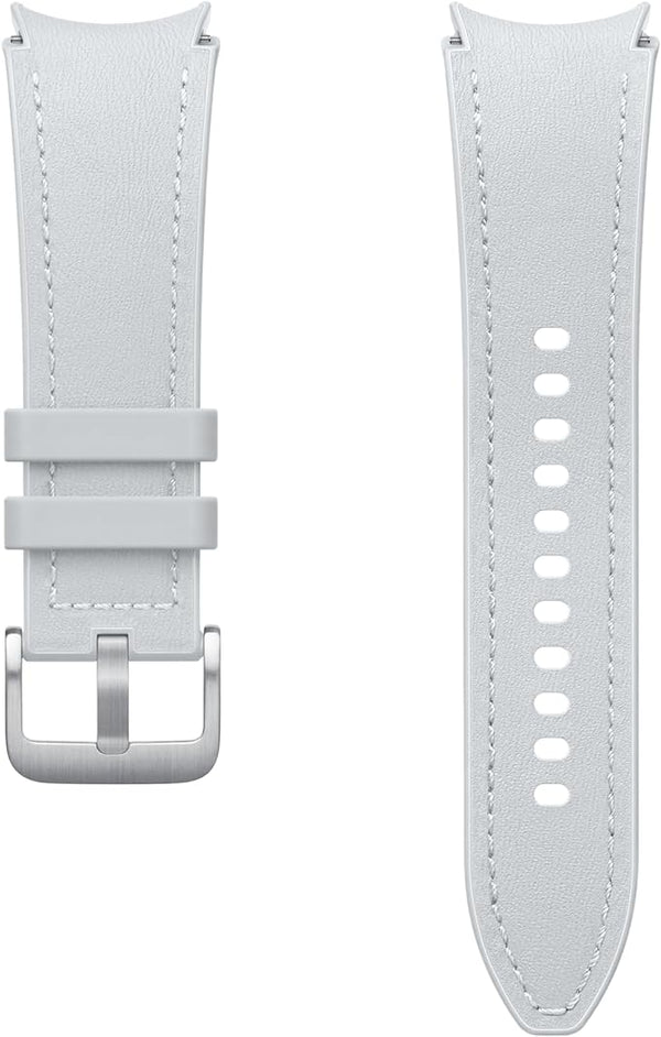 Samsung Galaxy Watch6 Hybrid Leather Band (M/L) Silver