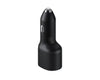 Dual Car charger(25and 15w)-Black