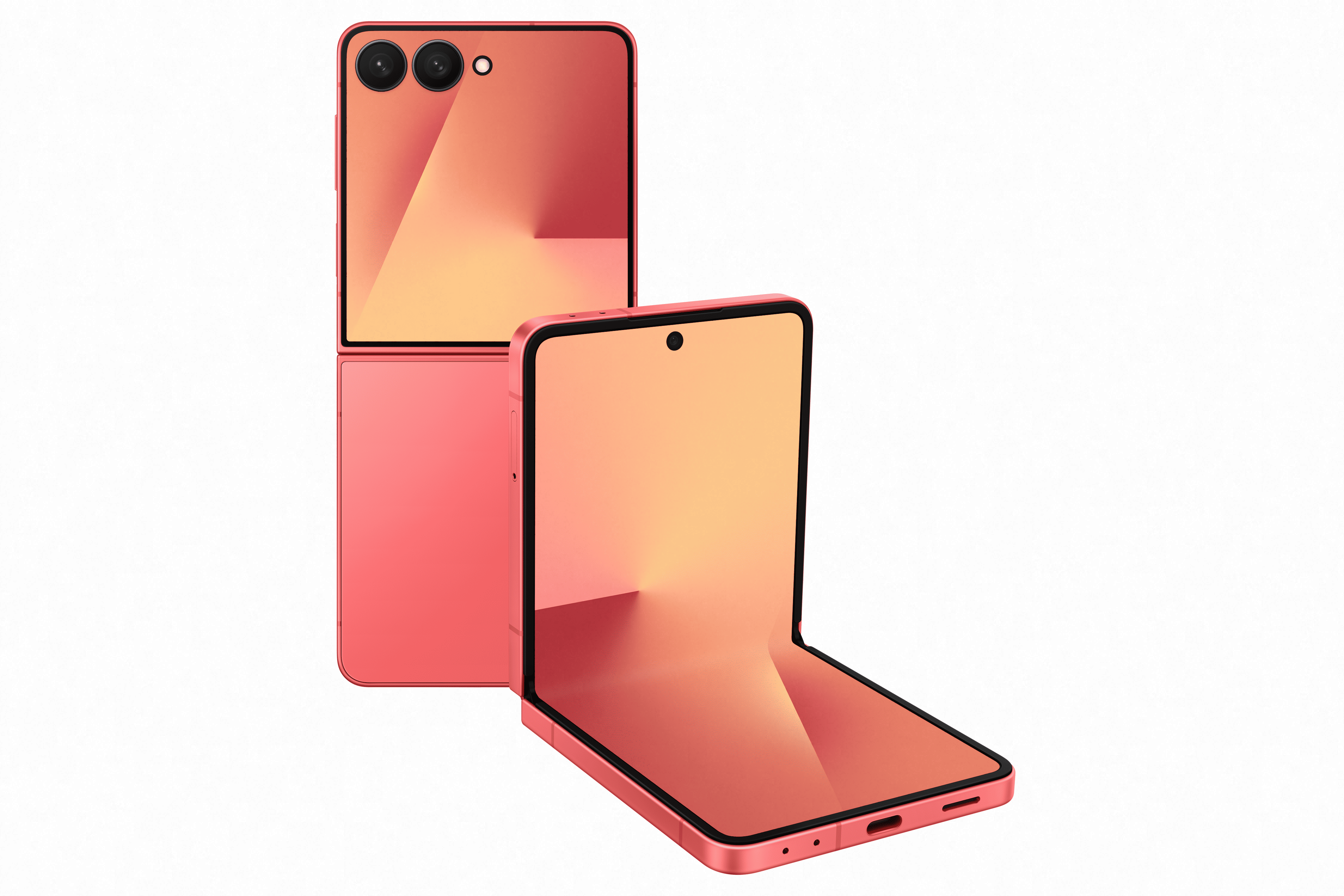 Buy Samsung Galaxy Z Flip7 12GB 256GB Coral Red Online in Dubai