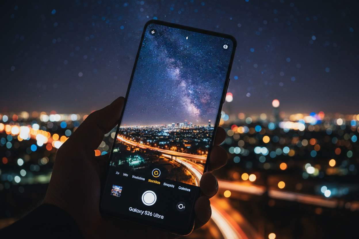 Galaxy S26 Ultra Night Photography Tips & Camera Features Explained