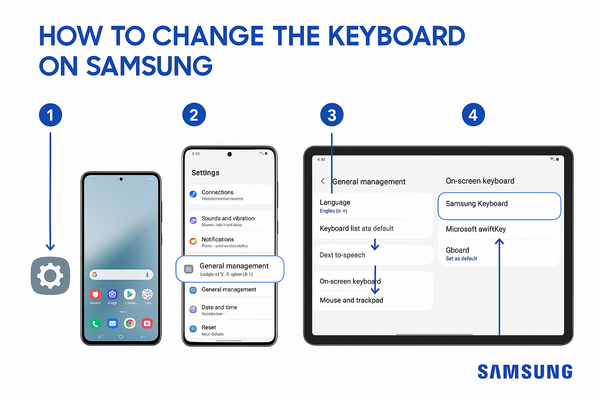 How to Change the Keyboard on Samsung Smartphones & Samsung Tablets?