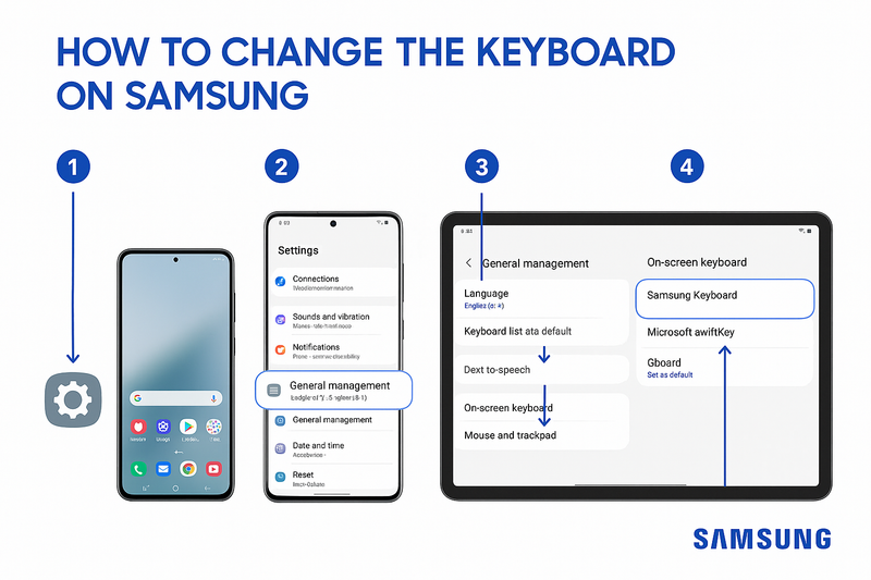 How to Change the Keyboard on Samsung Smartphones & Samsung Tablets?