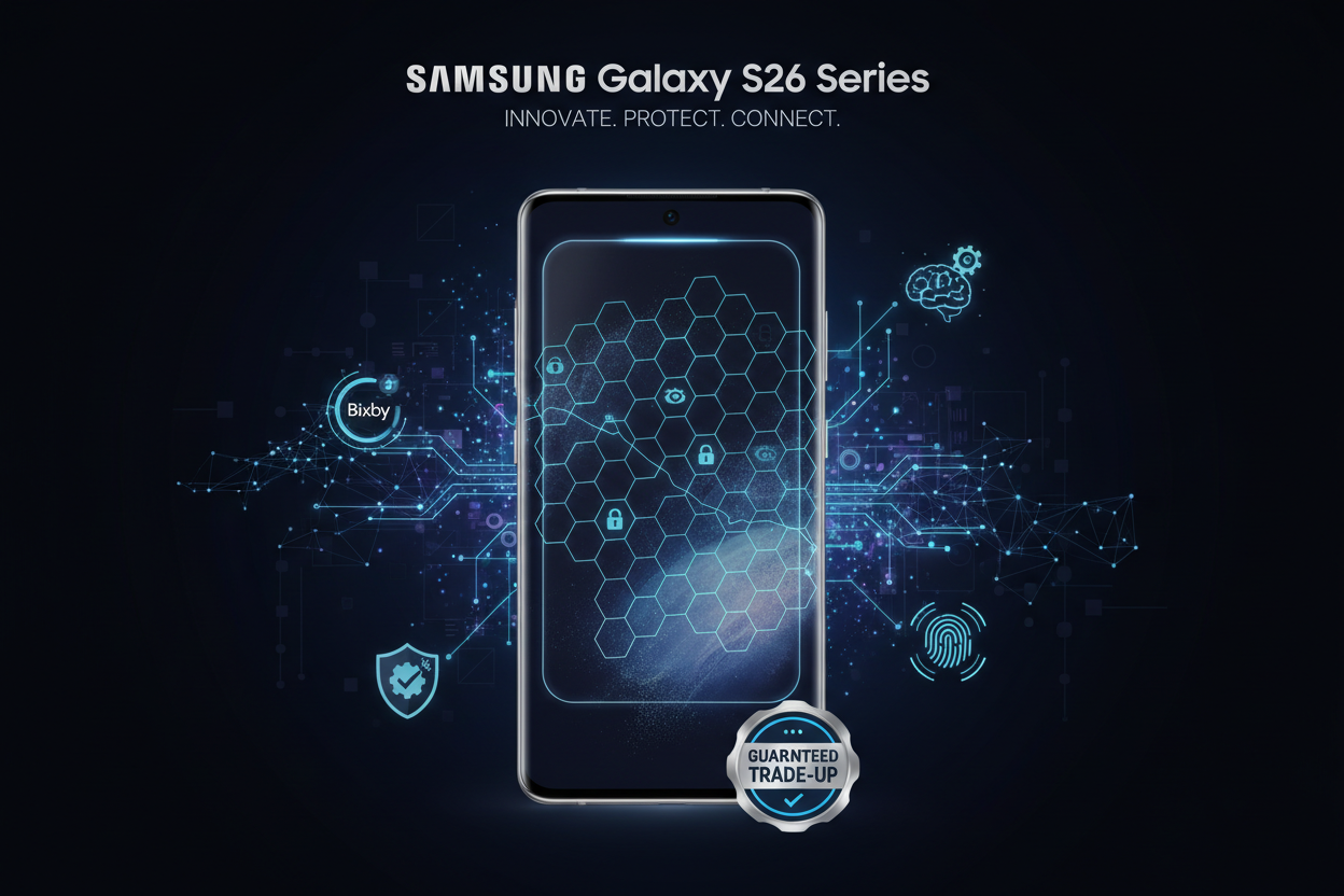 Samsung Galaxy S26 Series: Privacy Display, AI Features & Guaranteed Trade-Up