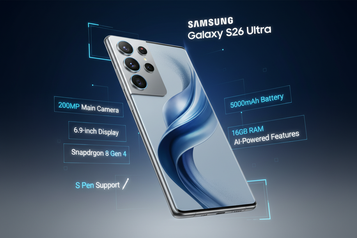 Samsung Galaxy S26 Ultra Rumored Specifications and Features