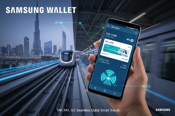 Samsung Wallet Now Supports RTA Nol Cards — A Smarter Way to Travel Across Dubai