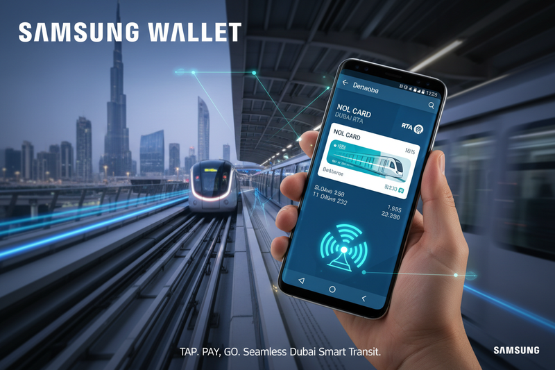 Samsung Wallet Now Supports RTA Nol Cards — A Smarter Way to Travel Across Dubai
