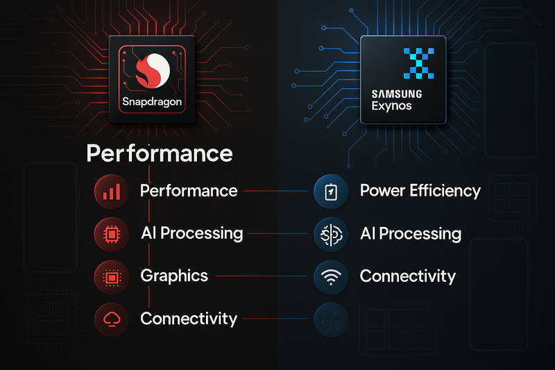 Snapdragon vs Exynos – What Are the Differences Between the Two Chipsets