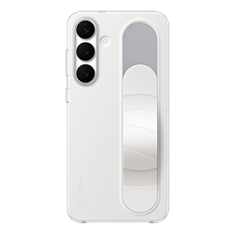 Samsung Galaxy S25FE Standing Grip Case White