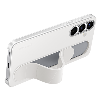 Samsung Galaxy S25FE Standing Grip Case White