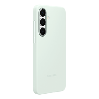 Samsung Galaxy S25FE Silicone Case Light Green