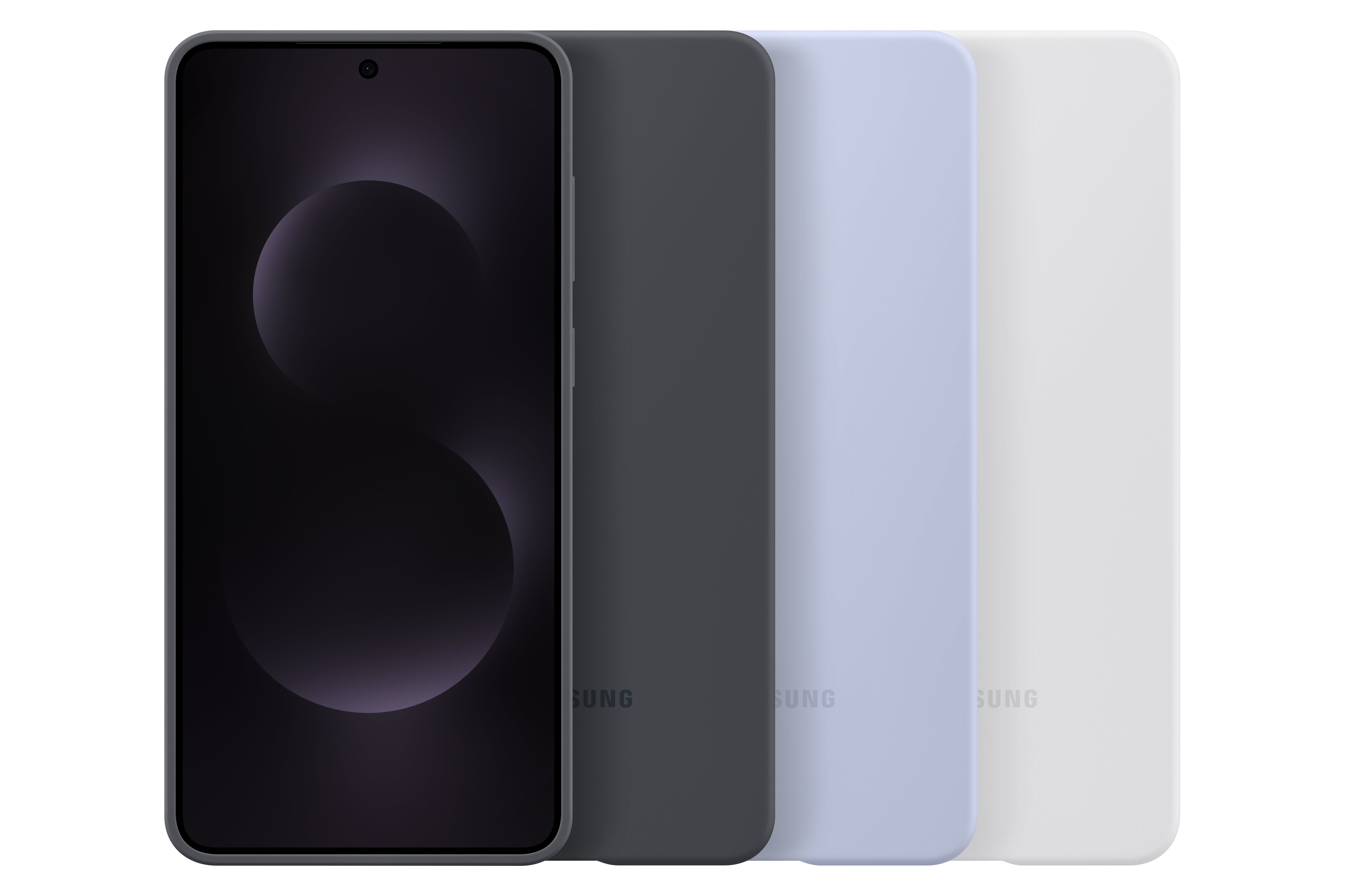 Samsung Galaxy S25 Edge Silicone Case Light Gray