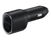Dual Car charger(25and 15w)-Black