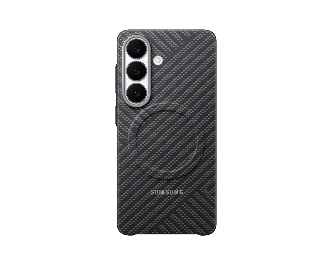 Galaxy S26 Carbon Magnet Case - Dark Gray
