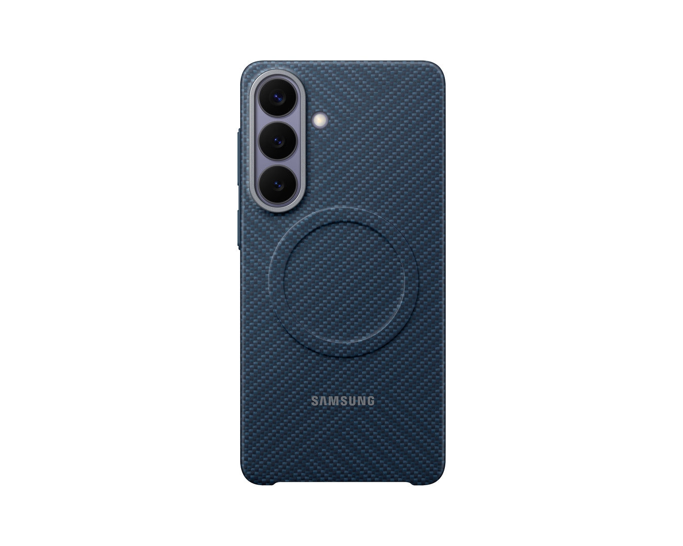 Galaxy S26Plus Carbon Magnet Case - Dark Blue
