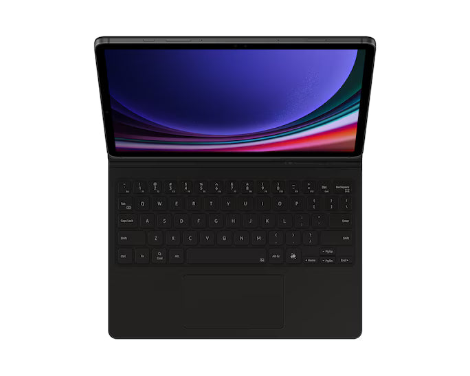Book Cover Keyboard — AI Key for Galaxy Tab S10 FE / Tab S10 Lite / Tab S9 / Tab S9 FE  Black