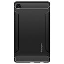 SpigenGalaxy Tab A7 Lite Case Rugged Armor Black