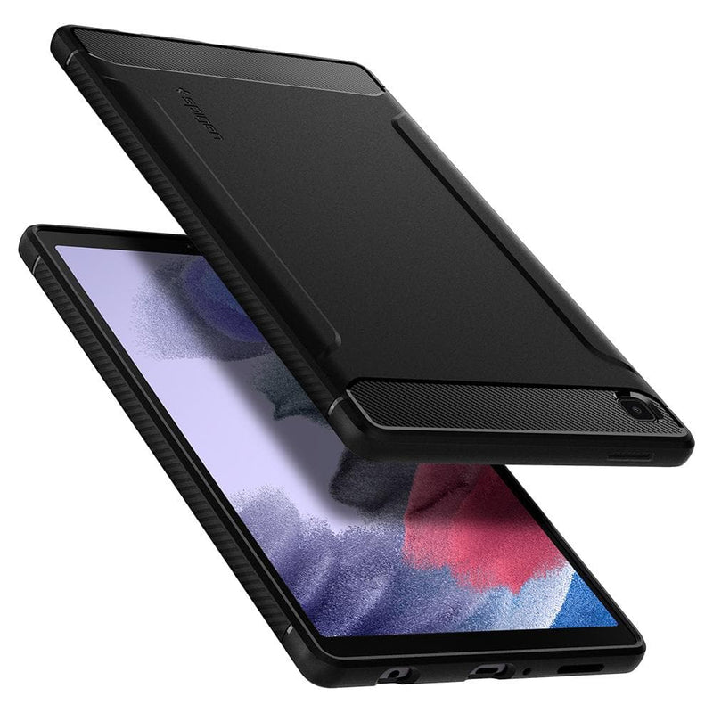 Spigen-Galaxy Tab A7 Lite Case Rugged Armor Black