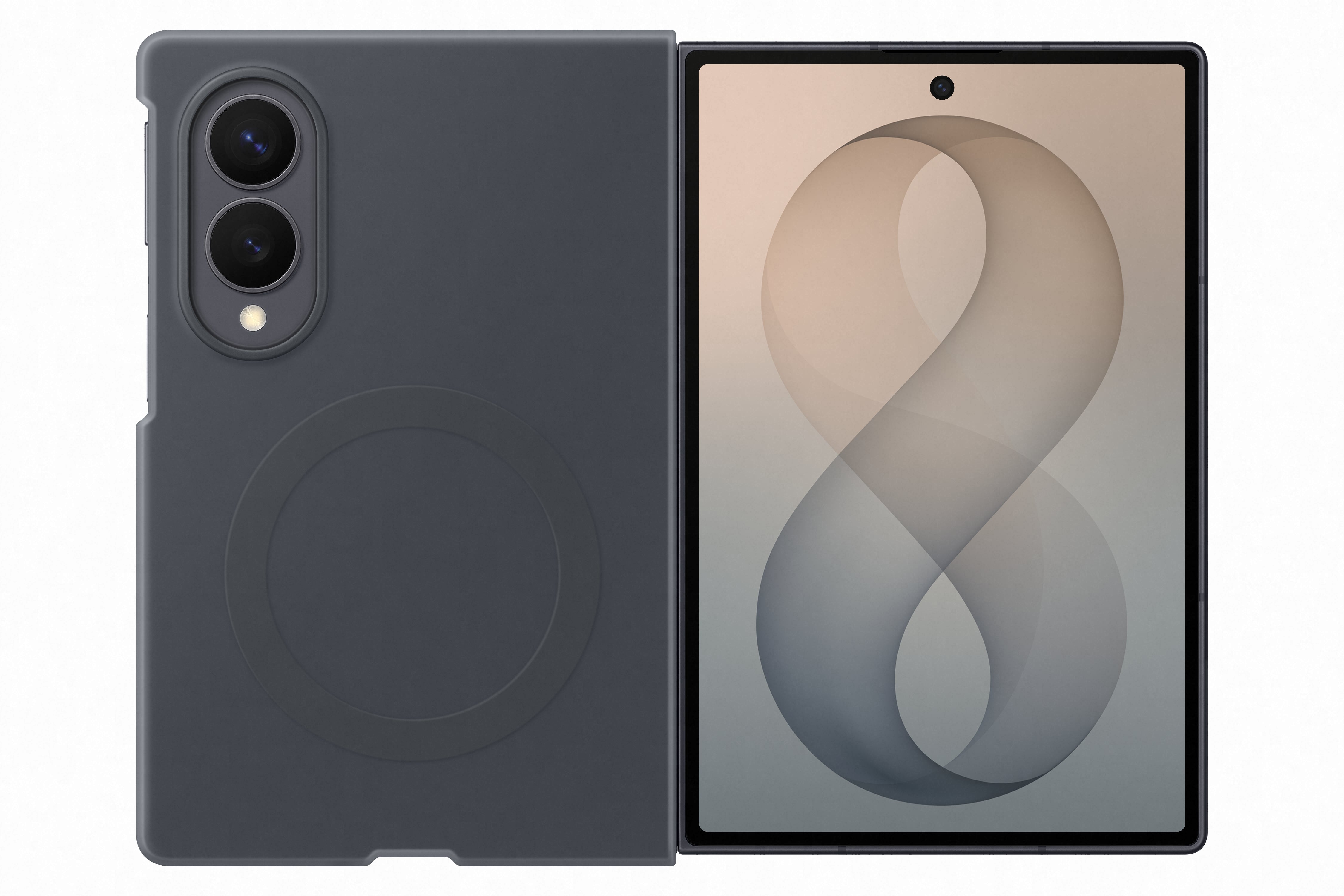 Fold8 Silicone Magnet-Graphite