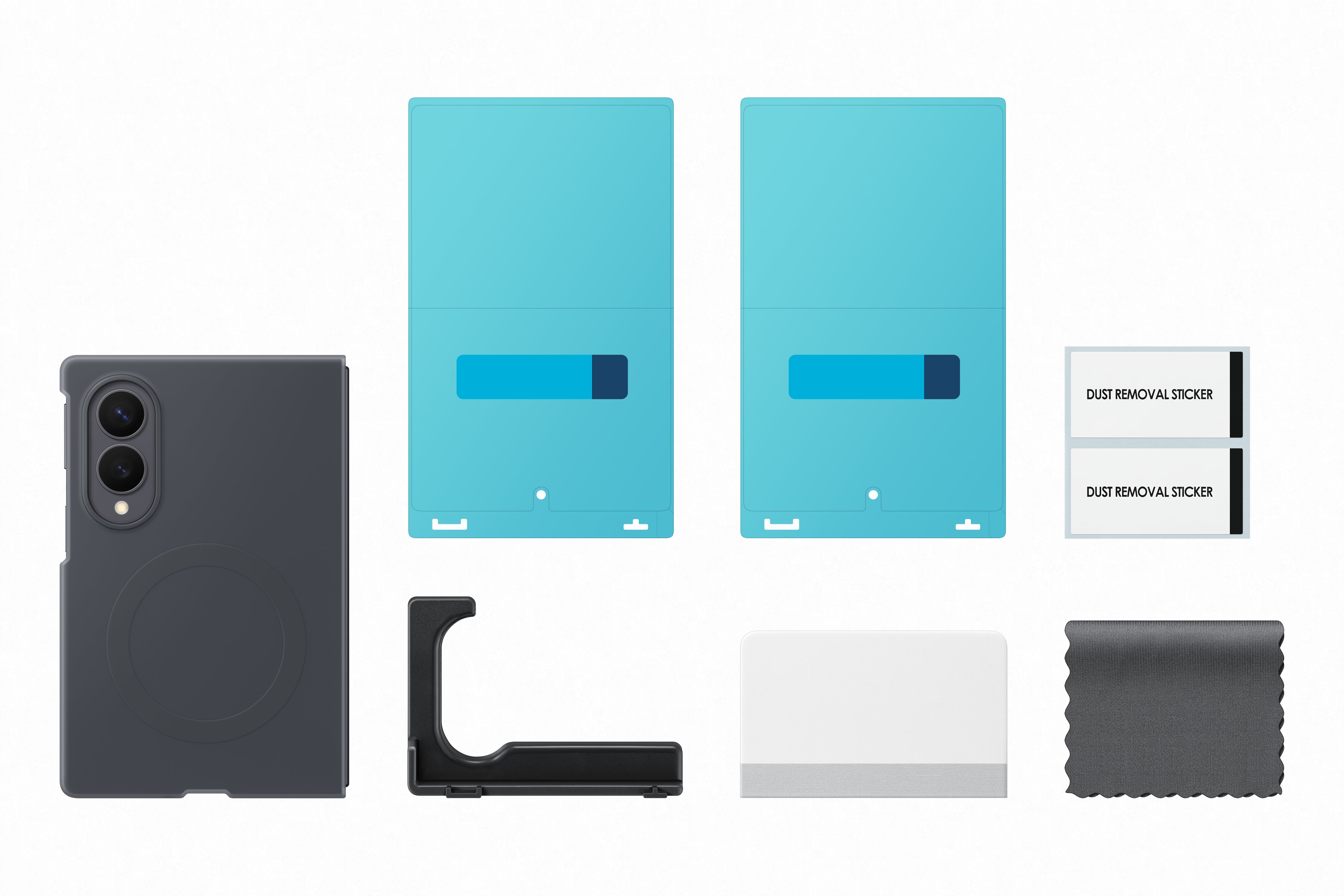 Fold8 Silicone Magnet-Graphite