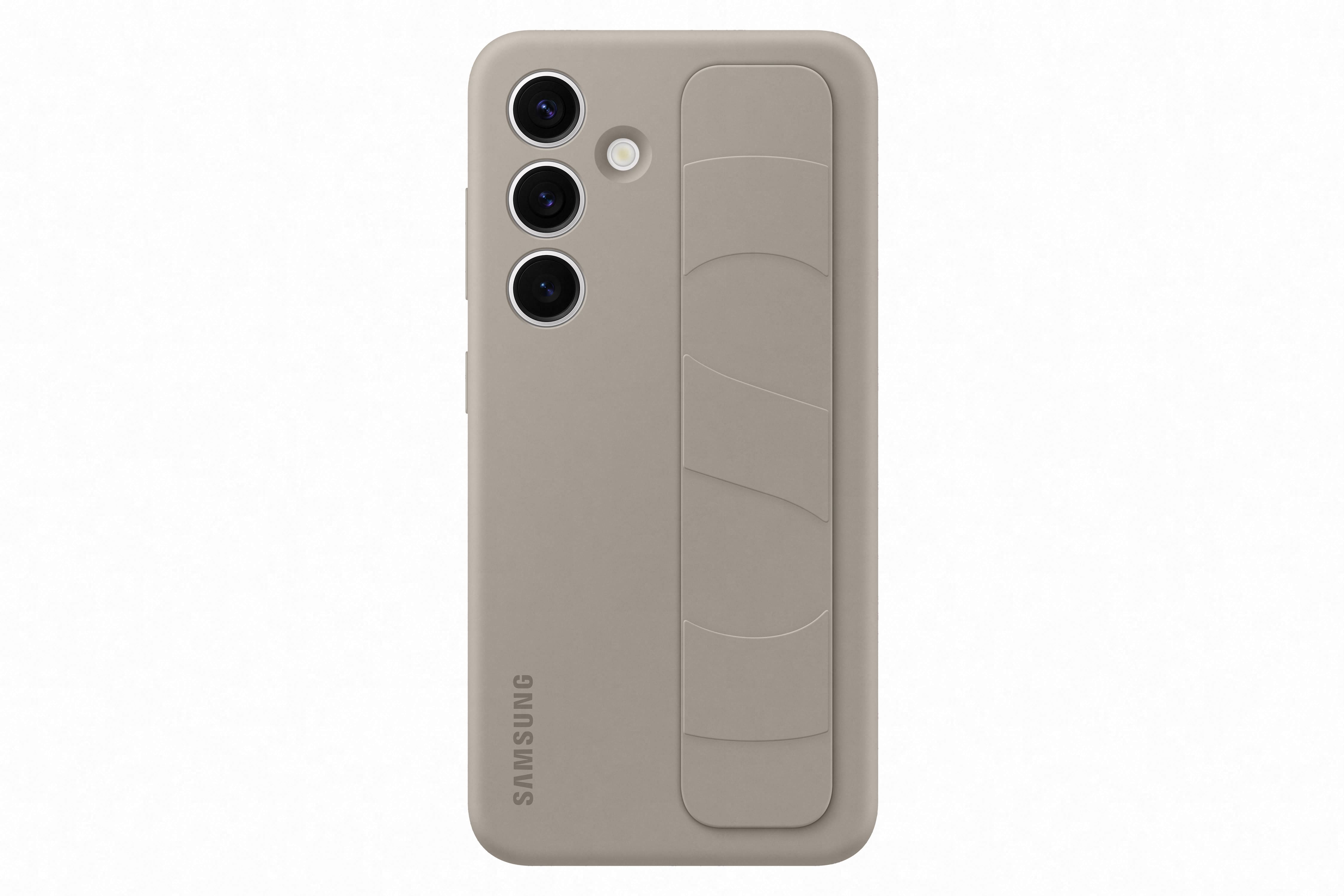 Samsung Galaxy S24 Standing Grip Case Taupe