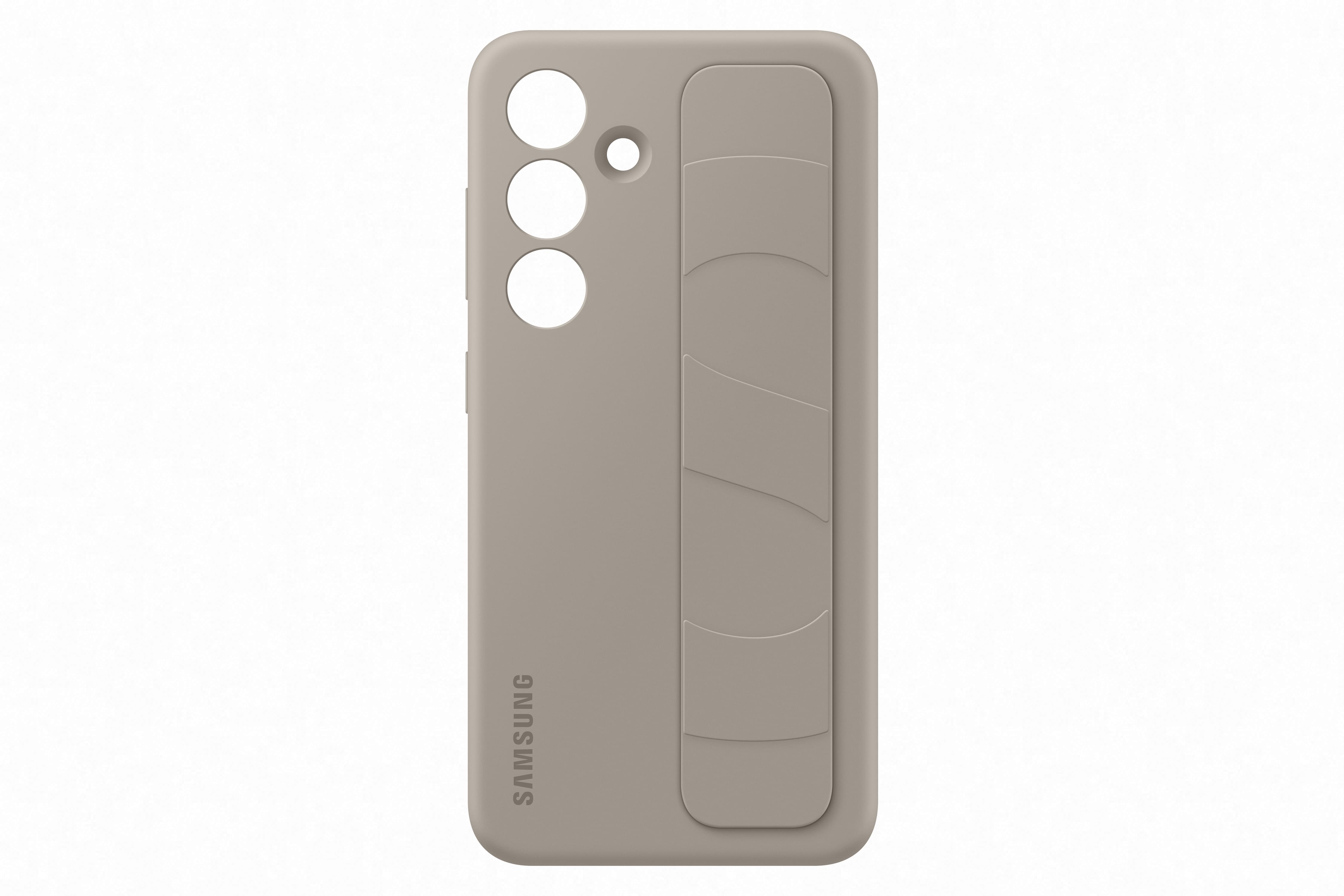 Samsung Galaxy S24 Standing Grip Case Taupe