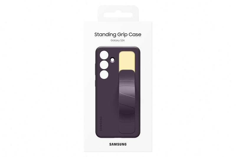 Galaxy S24 Ultra Standing Grip Case, Dark Violet