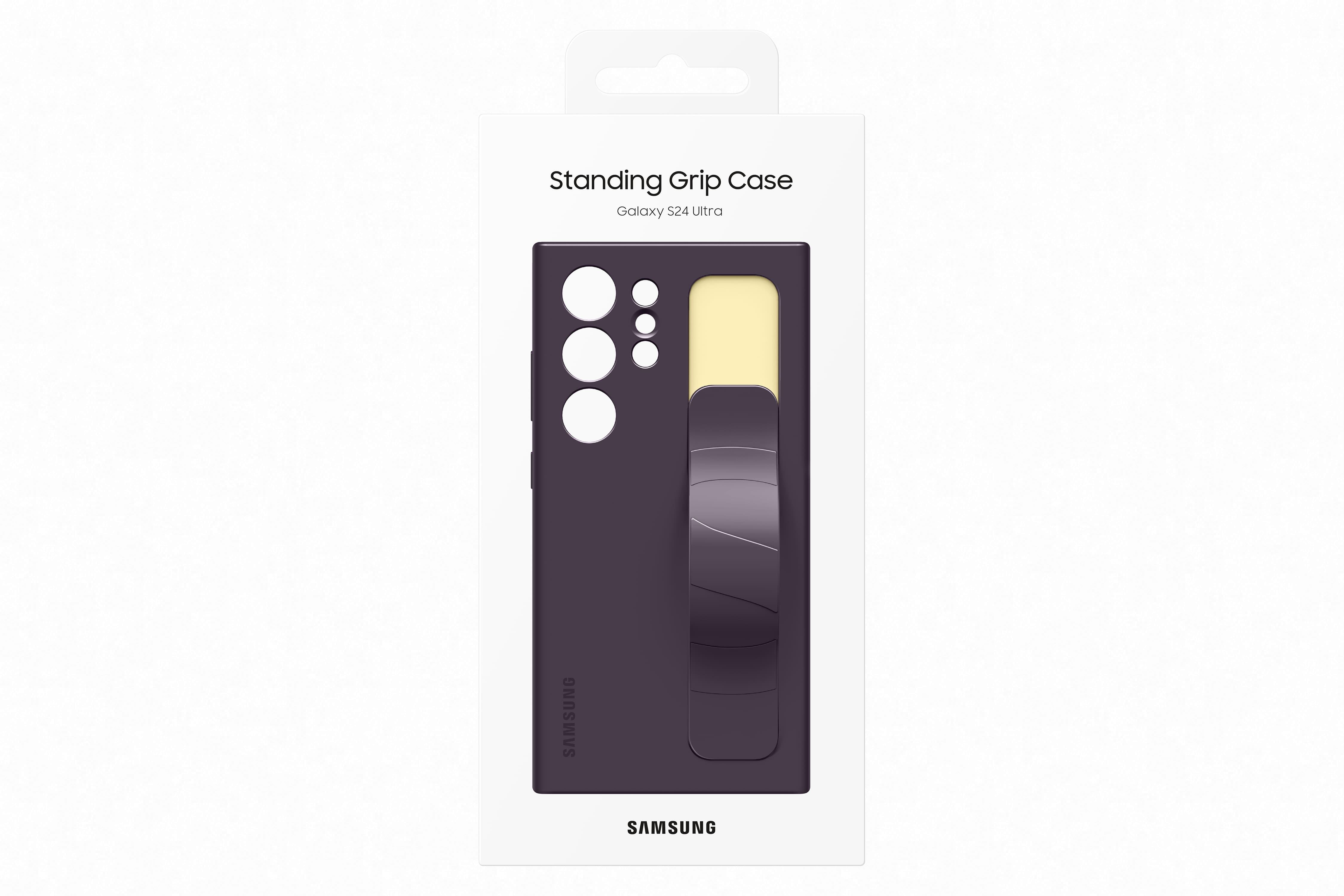 Samsung Galaxy S24 Ultra Standing Grip Case Dark Violet