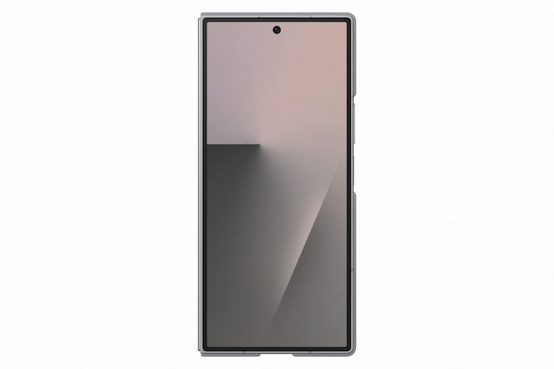 Samsung Galaxy Fold7 Silicone Grip Case with Stand Gray