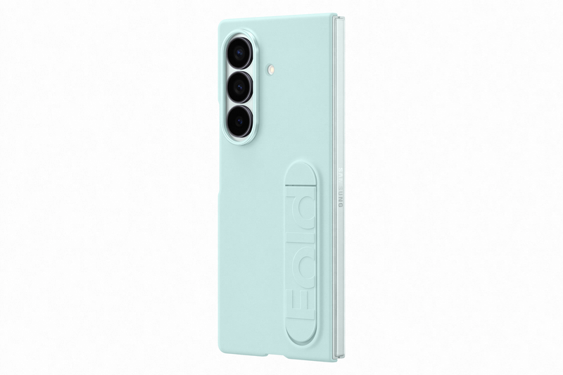 Samsung Galaxy Fold7 Silicone Grip Case with Stand Mint
