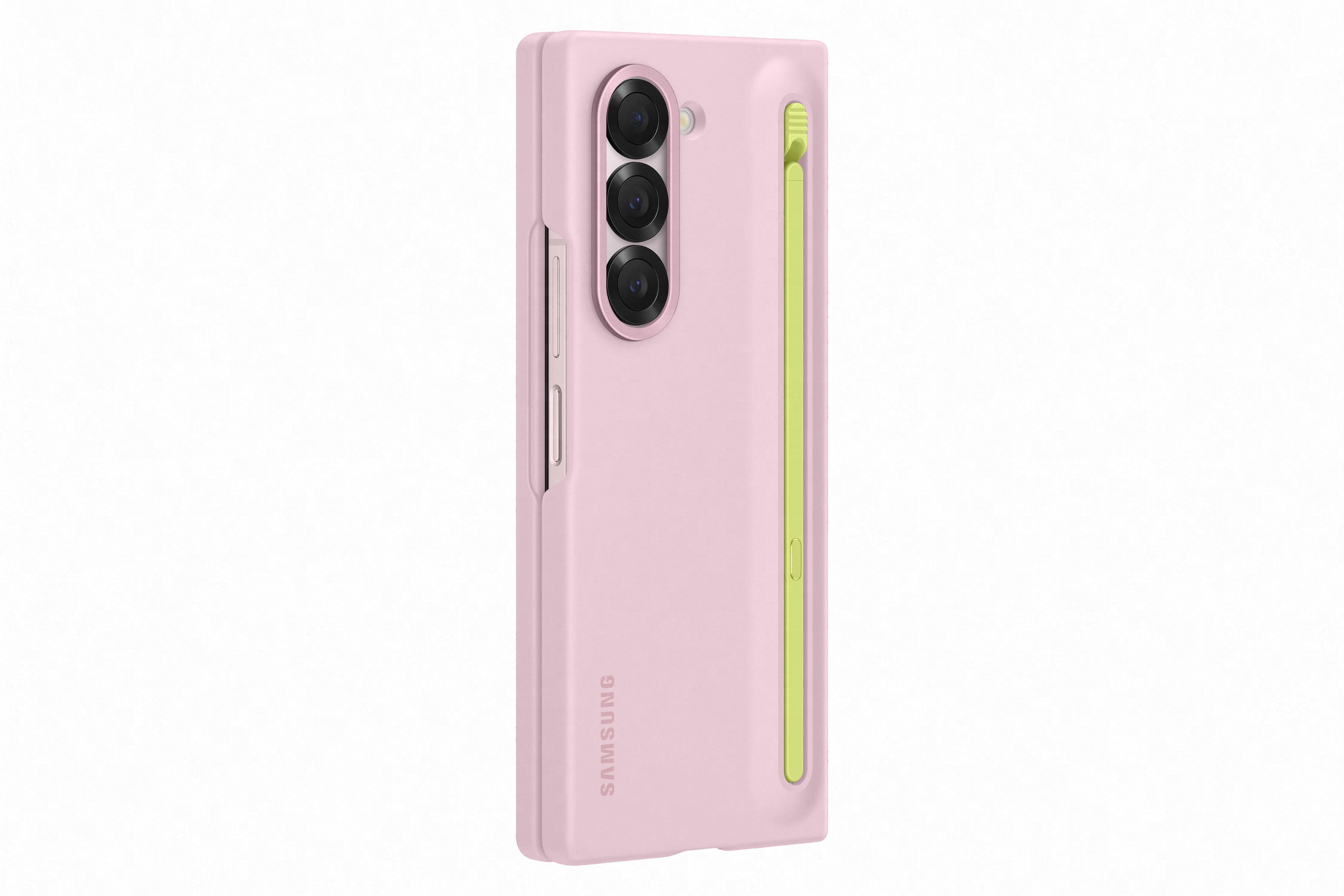 Samsung Galaxy Fold6 Slim S Pen Grip Case Pink