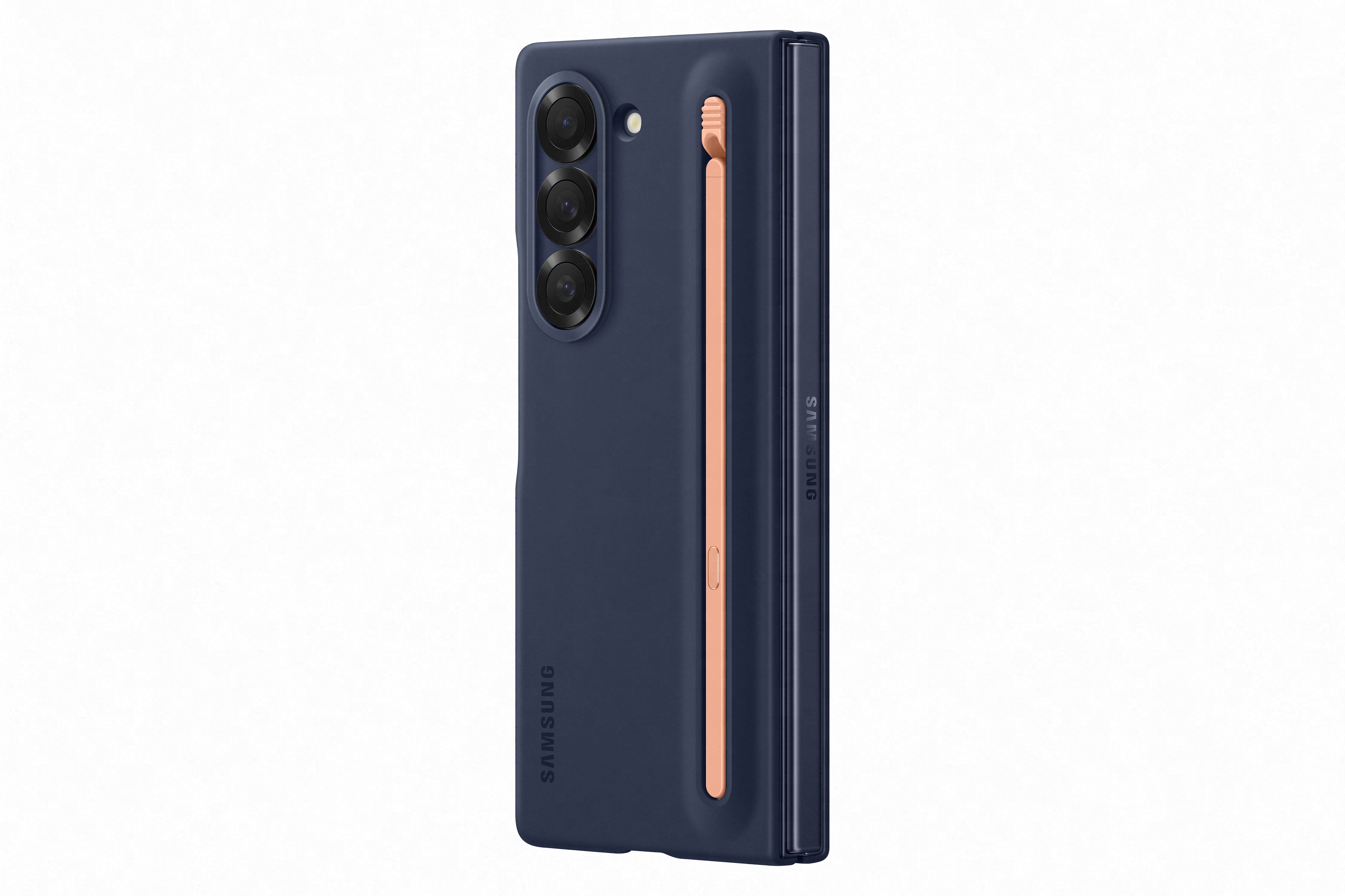 Samsung Galaxy Fold6 Slim S Pen Grip Case Navy