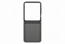 Samsung Galaxy Flip6 Silicone Case with Ring Gray
