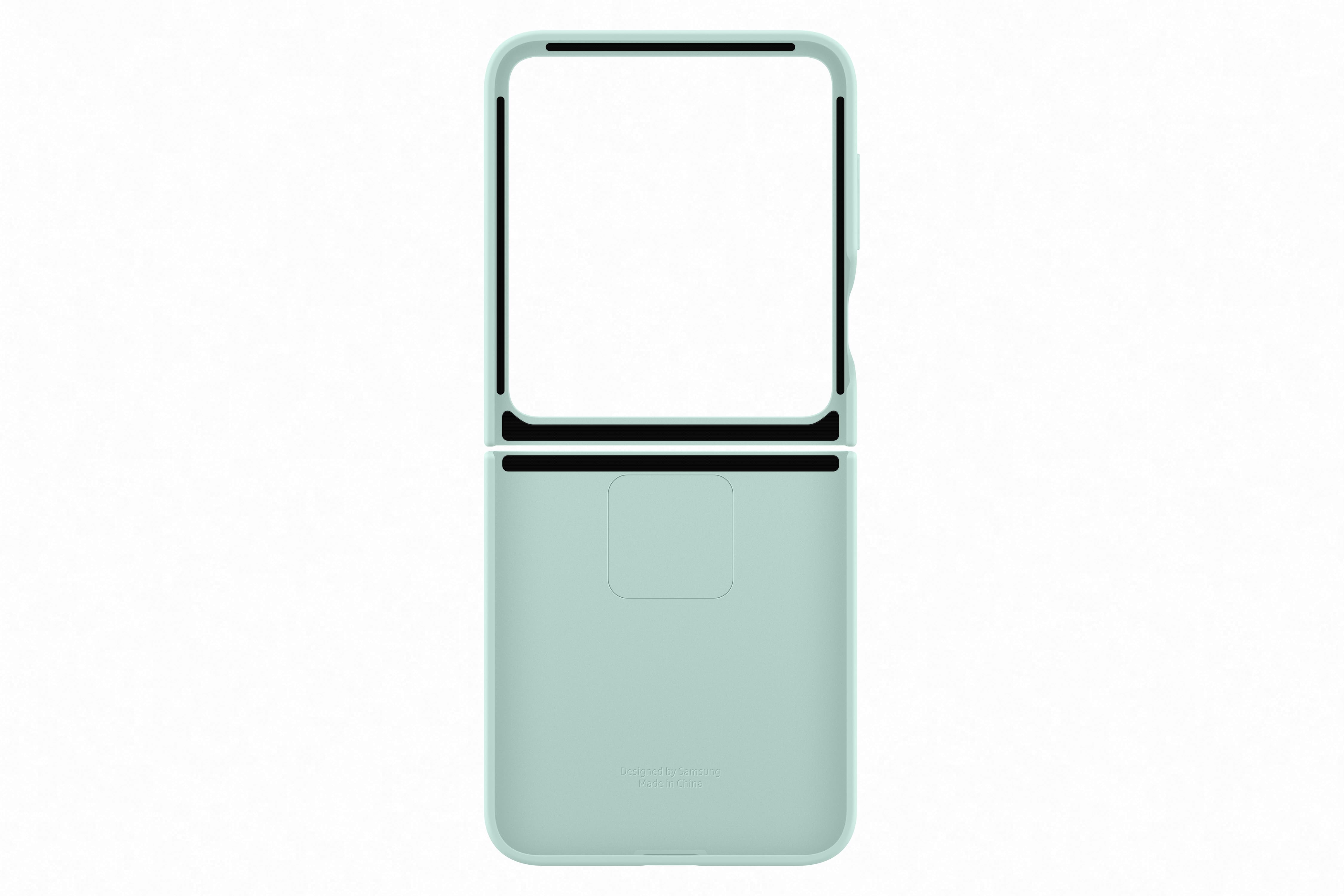 Samsung Galaxy Flip6 Silicone Case with Ring Mint