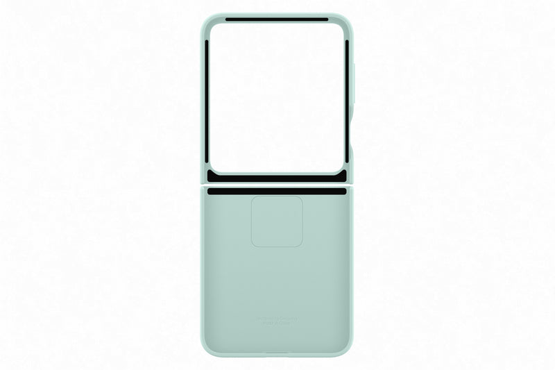 Samsung Galaxy Flip6 Silicone Case with Ring Mint