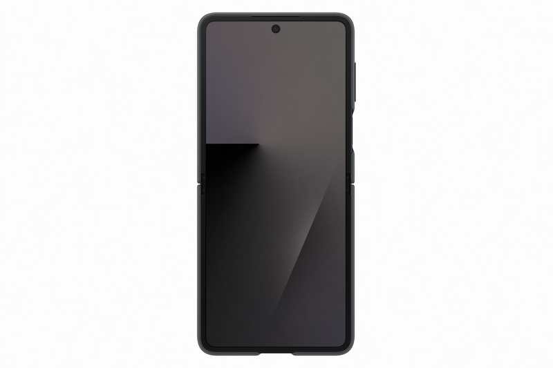 Samsung Galaxy Flip7 Ring Case Silicone Black