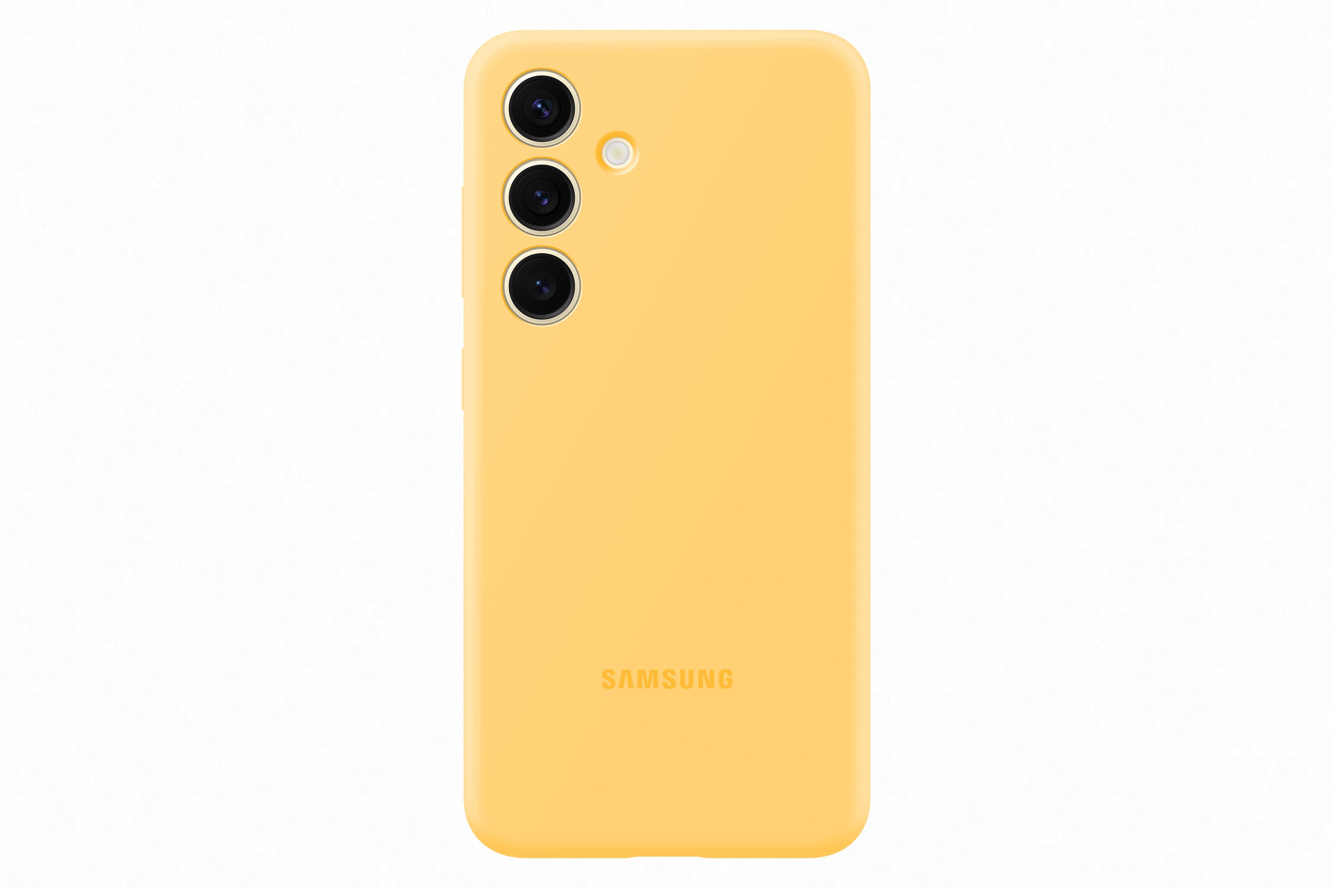 Samsung Galaxy S24 Silicone Case Yellow
