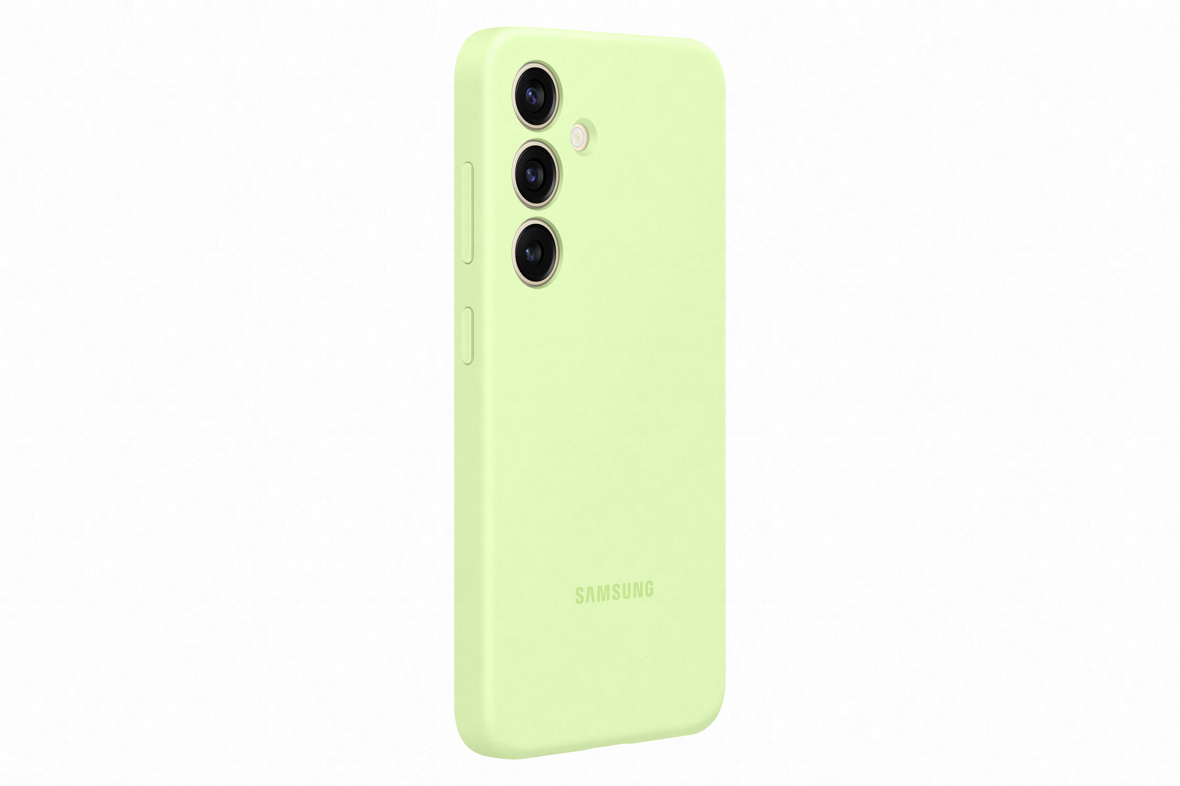 Samsung Galaxy S24 Silicone Case Lime