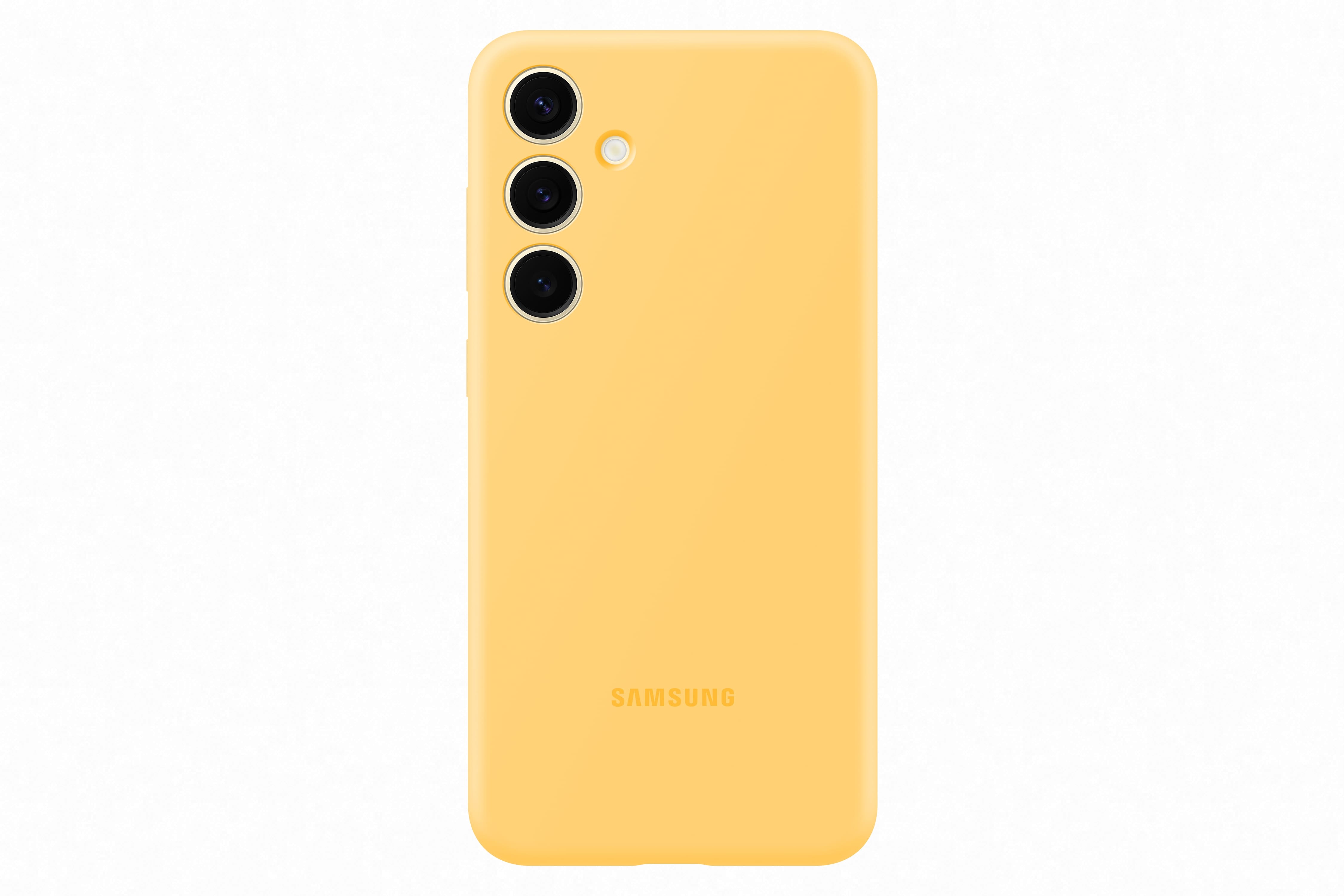 Samsung Galaxy S24 Plus Silicone Case Yellow