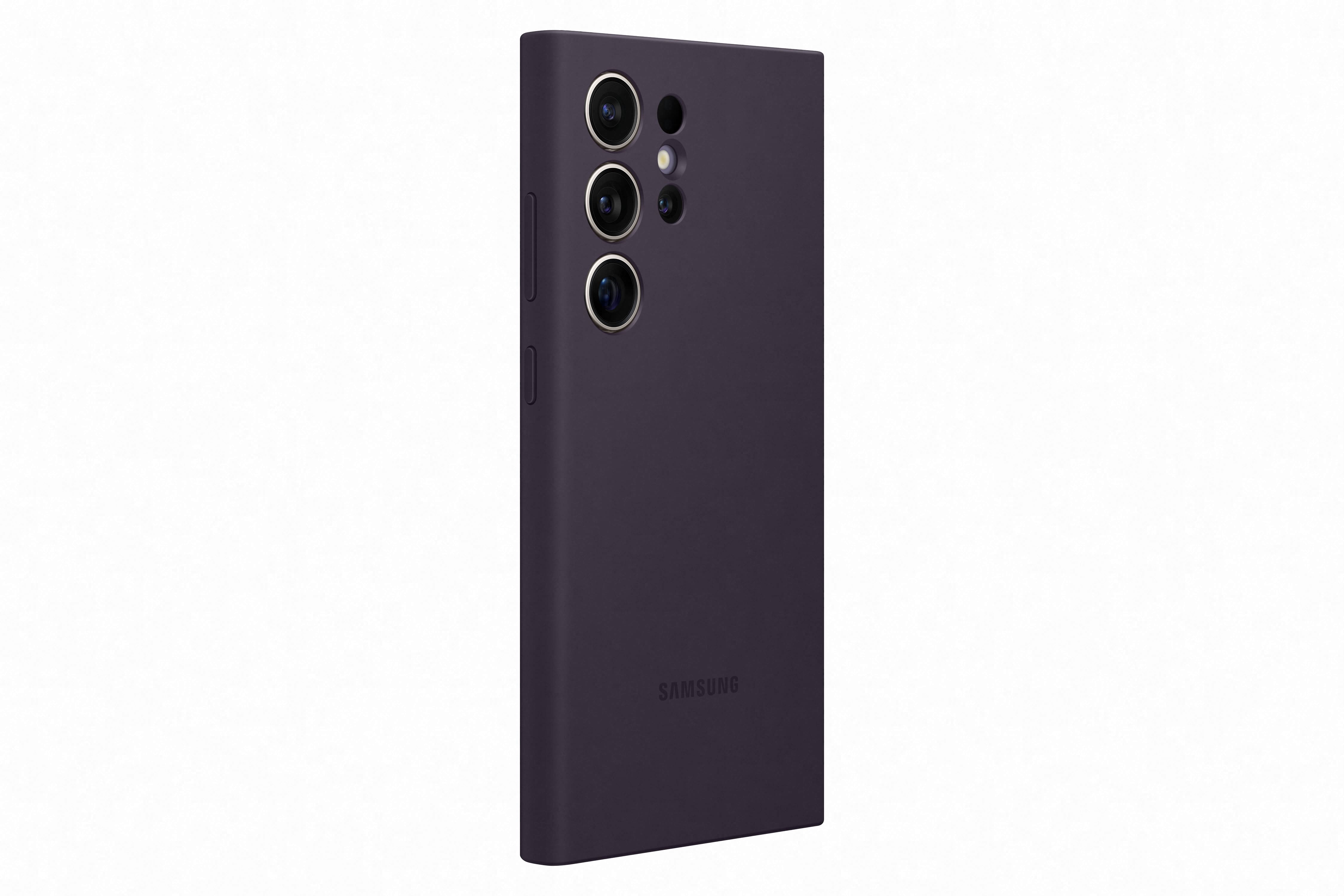 Samsung Galaxy S24 Ultra Silicone Case Dark Violet