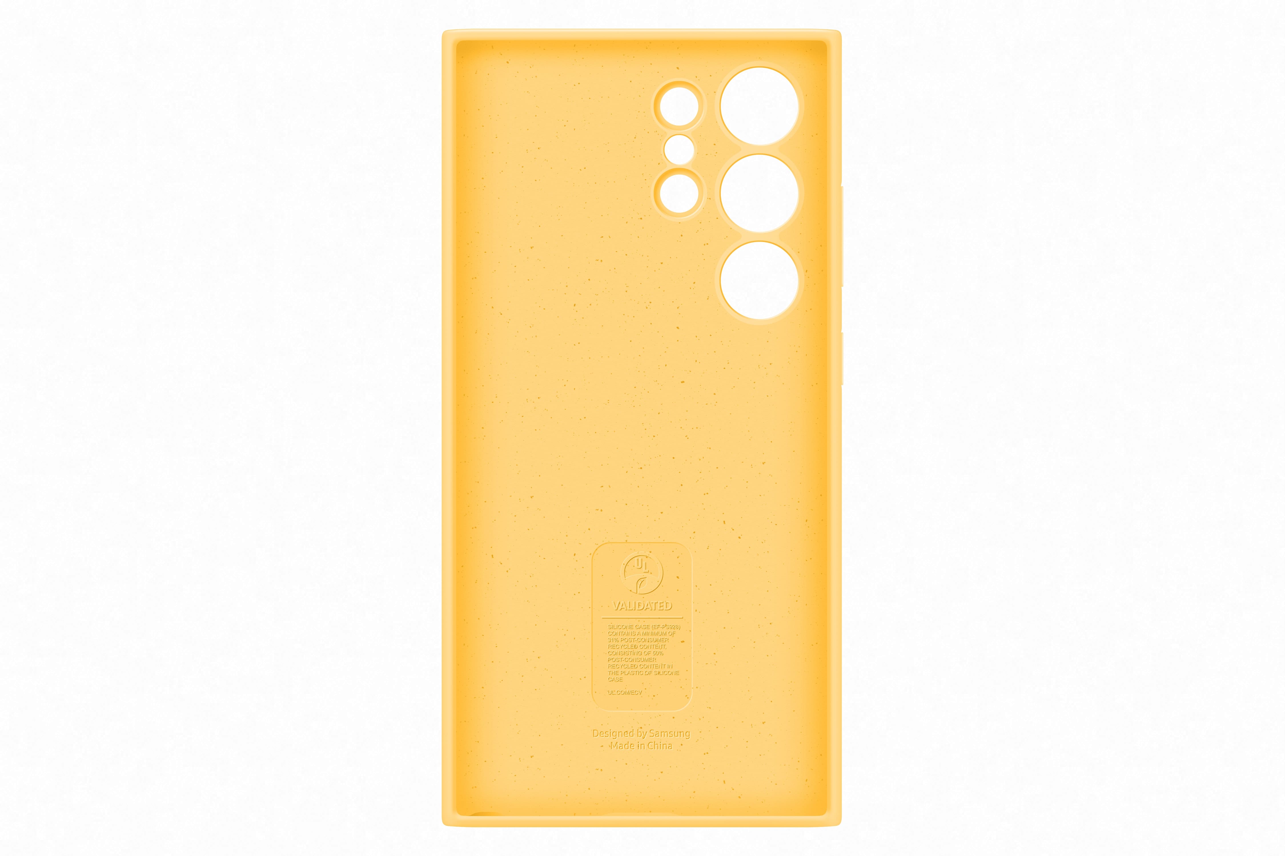 Samsung Galaxy S24 Ultra Silicone Case Yellow
