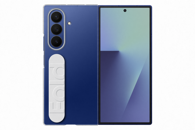 Samsung Galaxy Fold7 Clear Grip Case Transparent