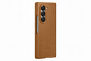 Samsung Galaxy Fold6 Vegan Leather Case Brown