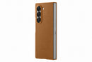 Samsung Galaxy Fold6 Vegan Leather Case Brown