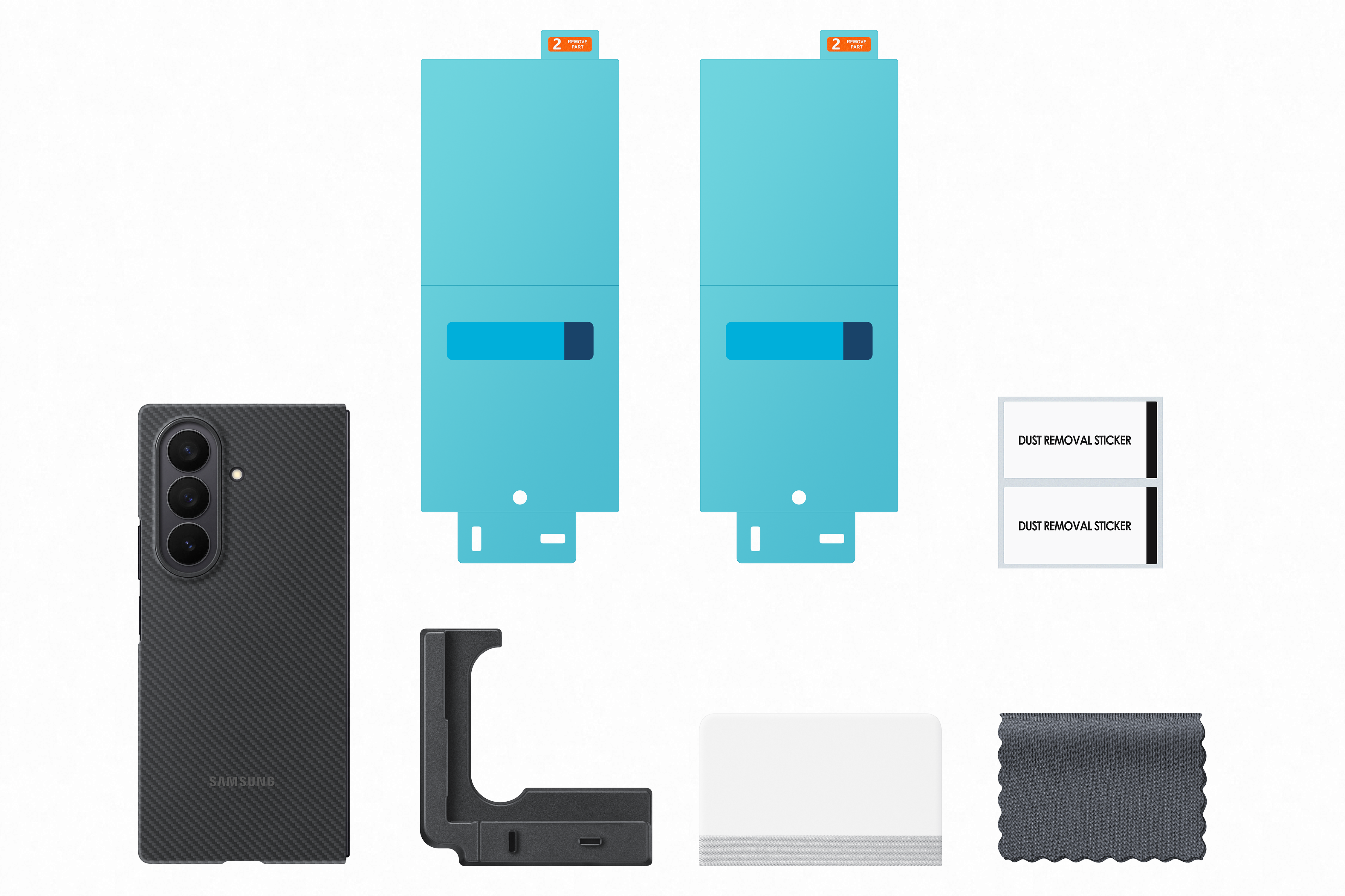 Samsung Galaxy Fold7 Carbon Shield Case Black