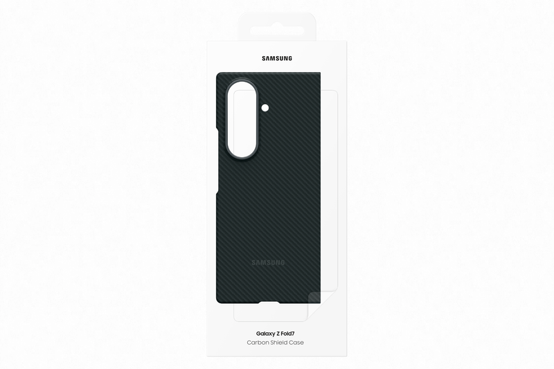Samsung Galaxy Fold7 Carbon Shield Case Black