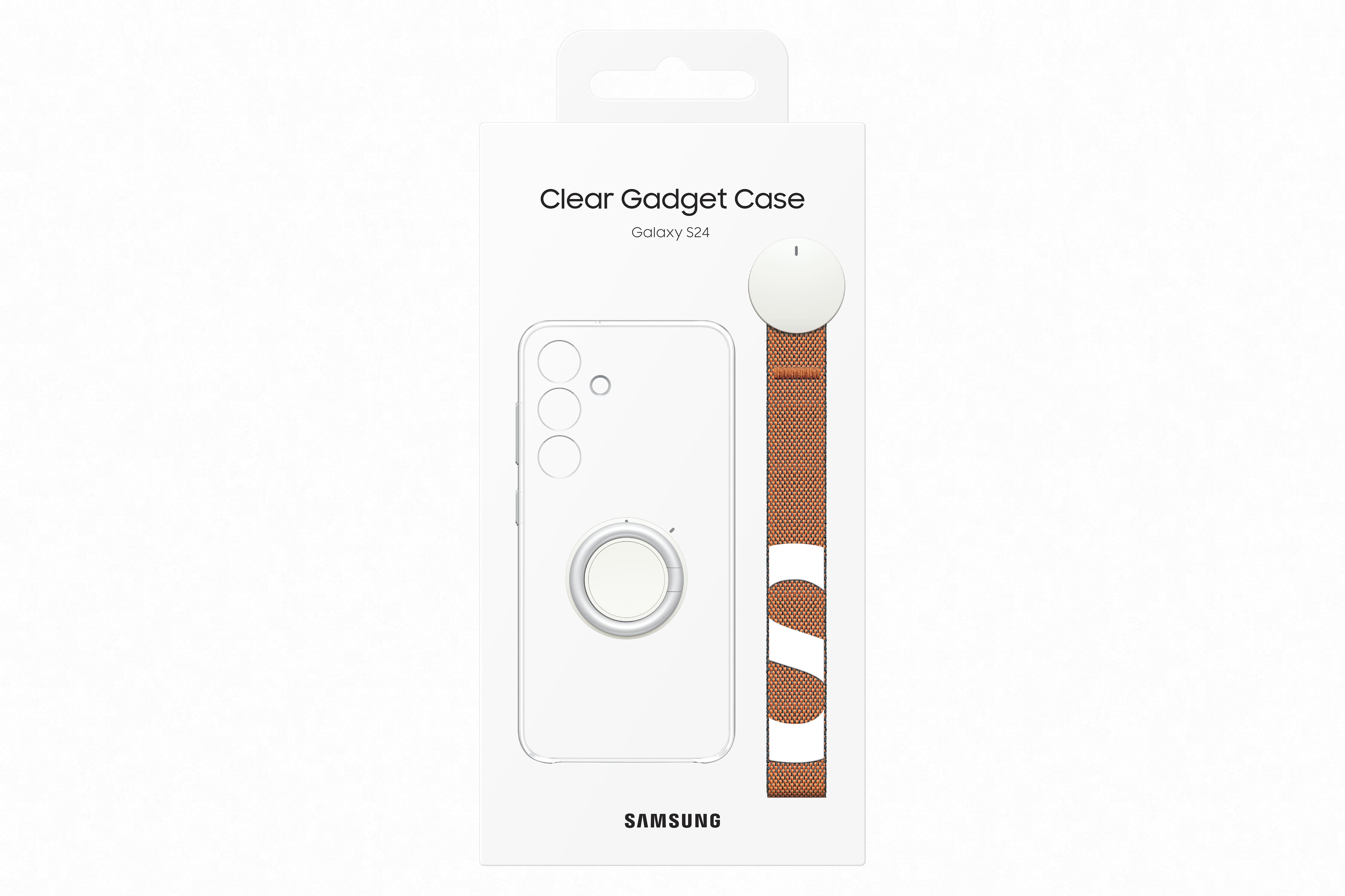 Samsung Galaxy S24 Clear Gadget Case Transparent