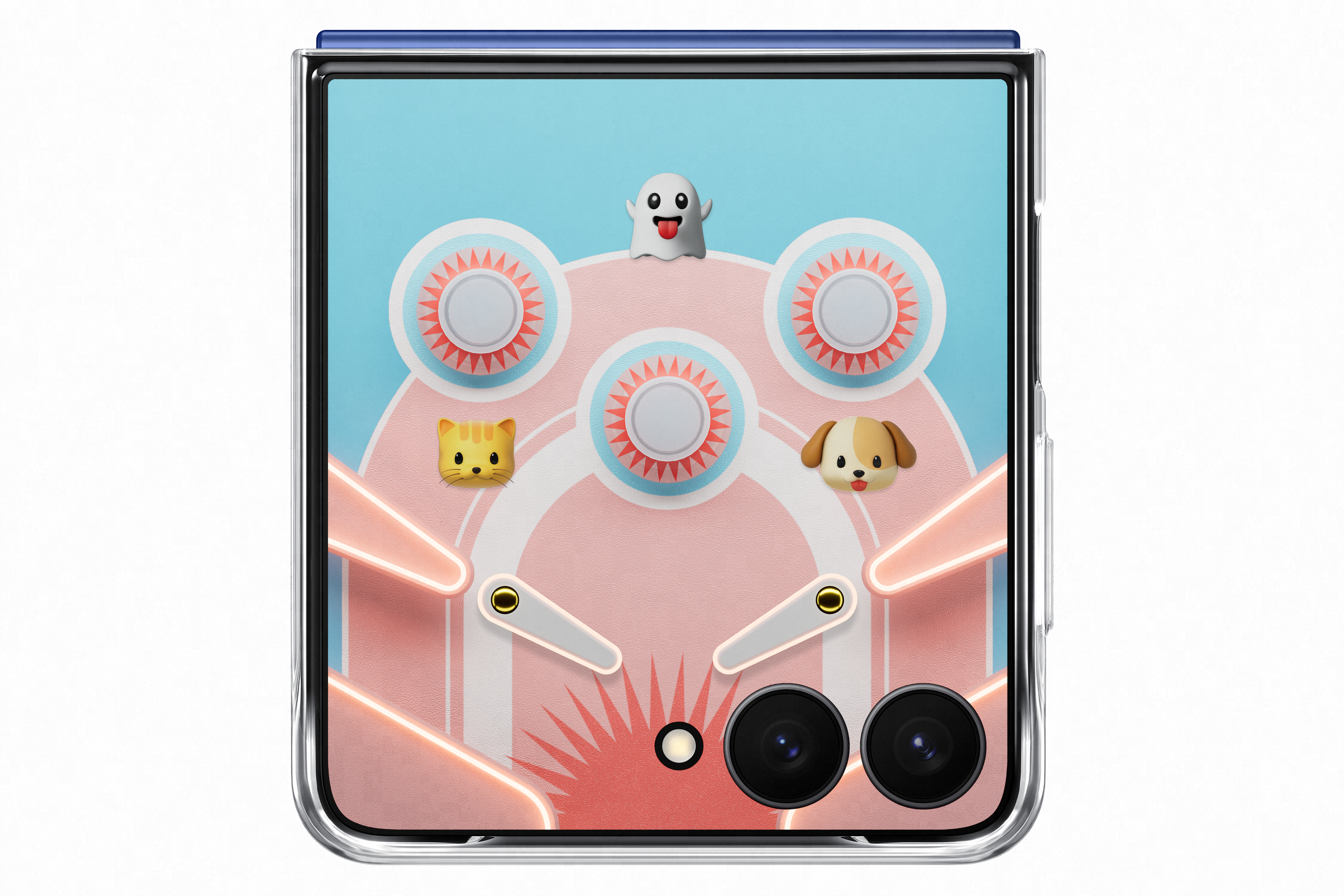 Samsung Galaxy Flip7 Clear Case Transparent