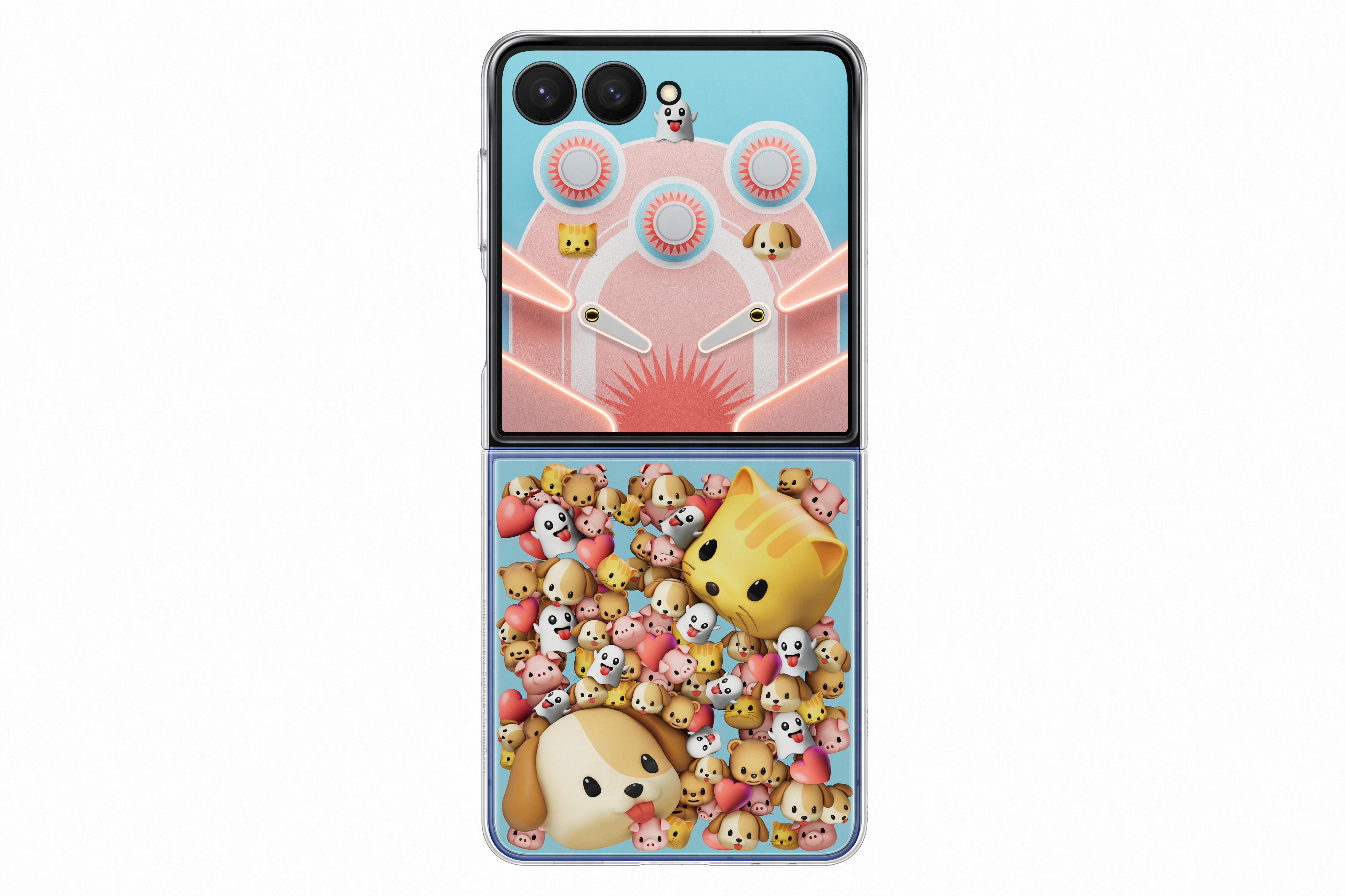 Samsung Galaxy Flip7 Clear Case Transparent