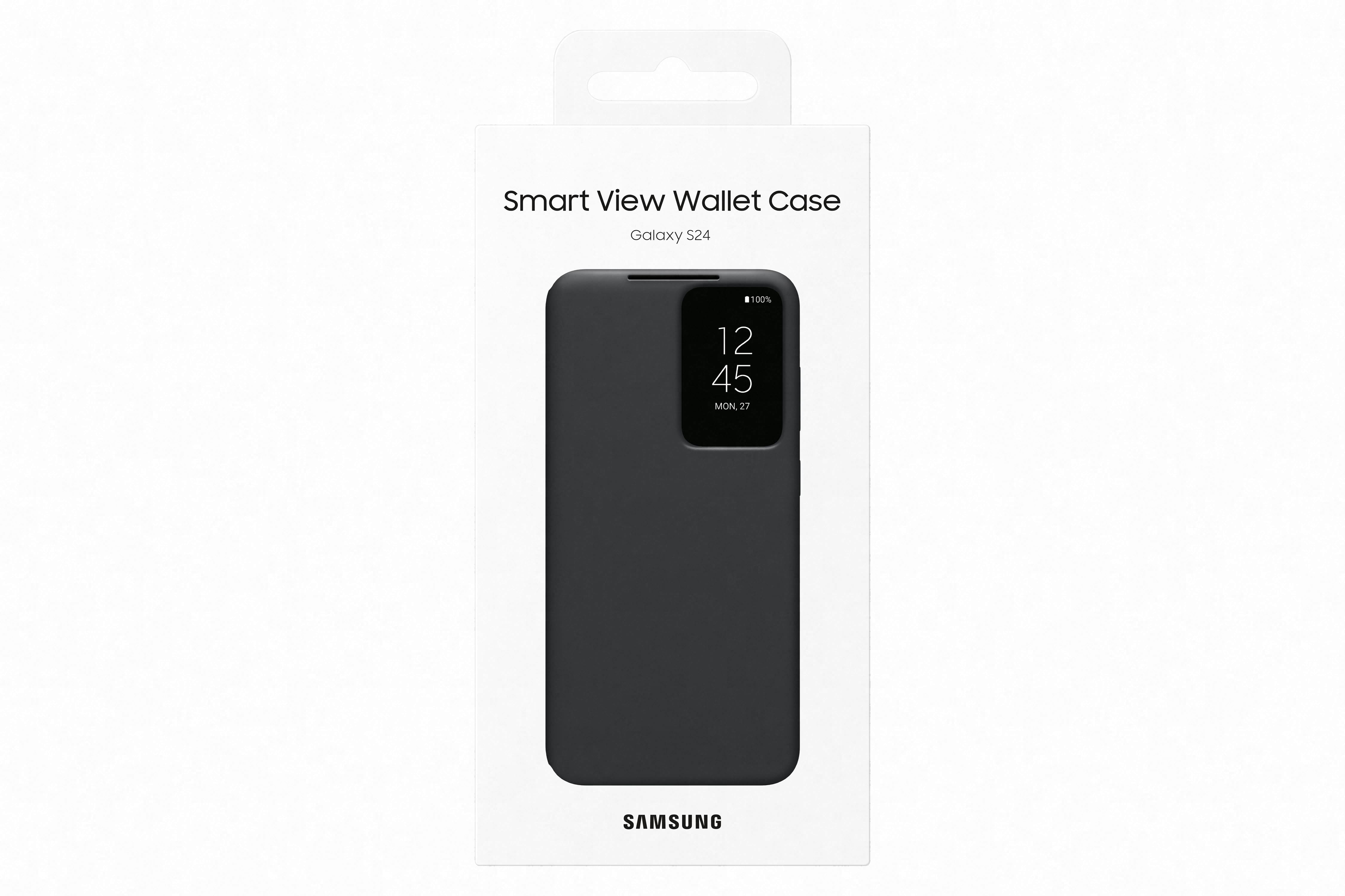 Samsung Galaxy S24 Smart View Wallet Case Black