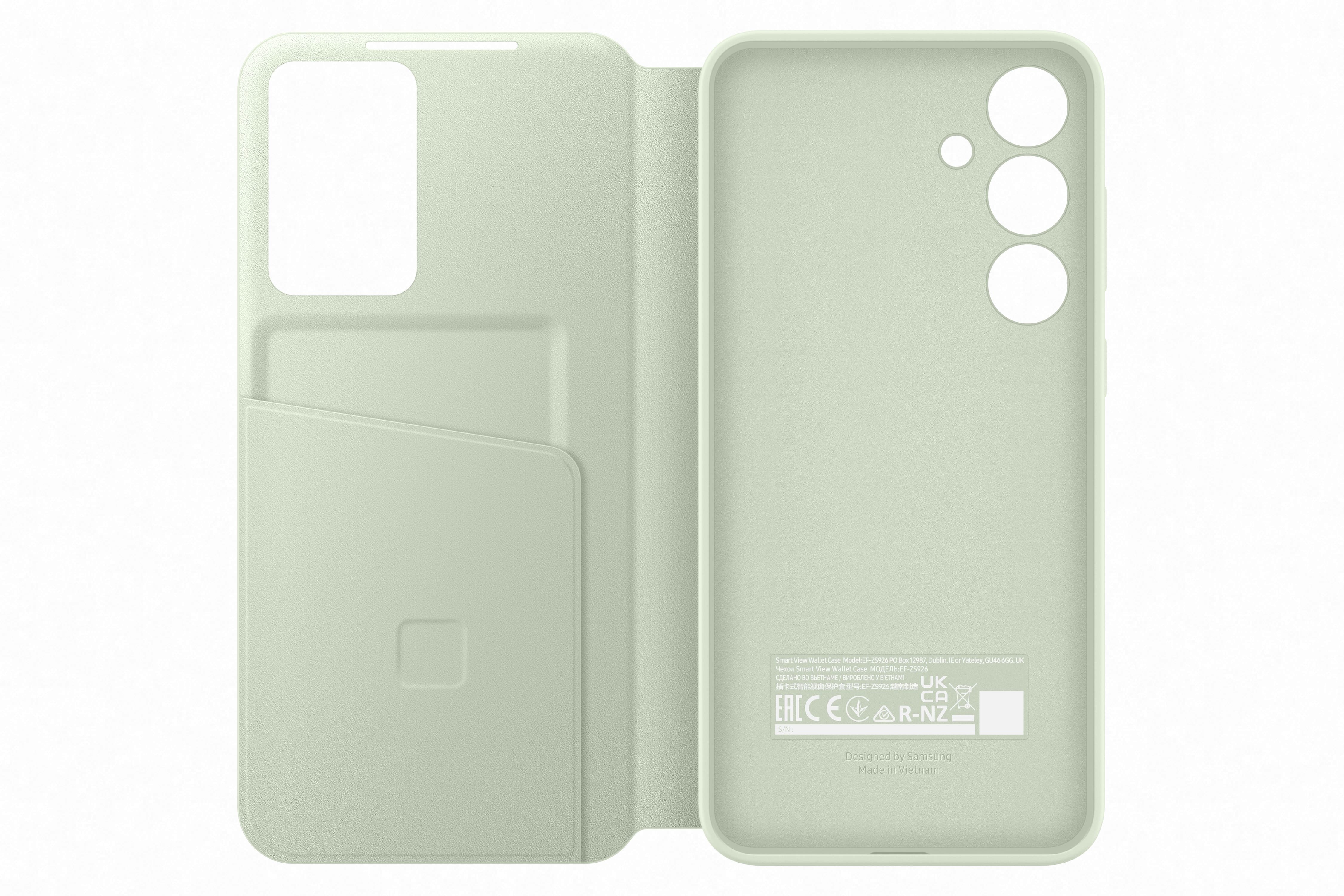 Samsung Galaxy S24 Plus Smart View Wallet Case Lt.Green